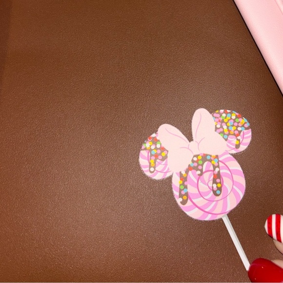 Disney x Loungefly Minnie Candy Lollipop Mini Backpack 🍭 NWOT 🍭 - Picture 5 of 8